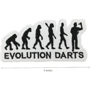 Dartboard Dardos bordados plancha en parches_2