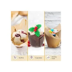 Bakers Signature Tulip Bolsas de papel para hornear para_6