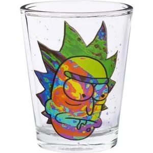 Silver Buffalo Rick and Morty Colorful Faces Juego de 4_2