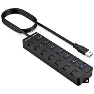 Concentrador USB concentrador USB de 7 puertos divisor_1