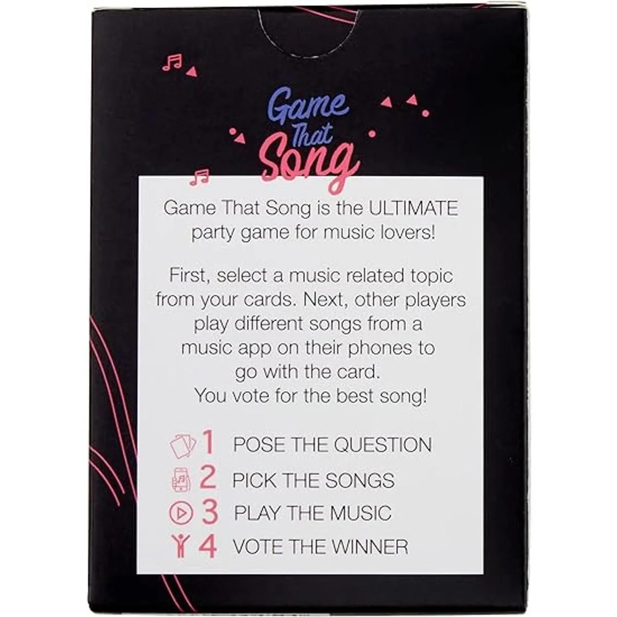 Game That Song Juego de cartas musicales para familiares_2