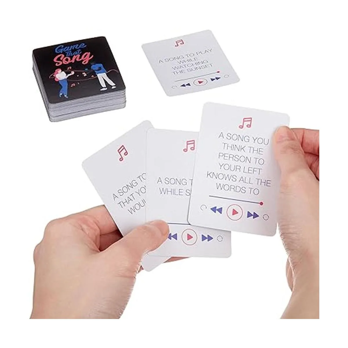 Game That Song Juego de cartas musicales para familiares_5