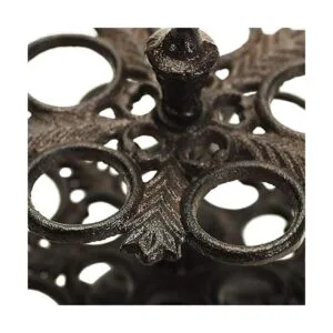 Sungmor Soporte de huevos de hierro fundido resistente_4