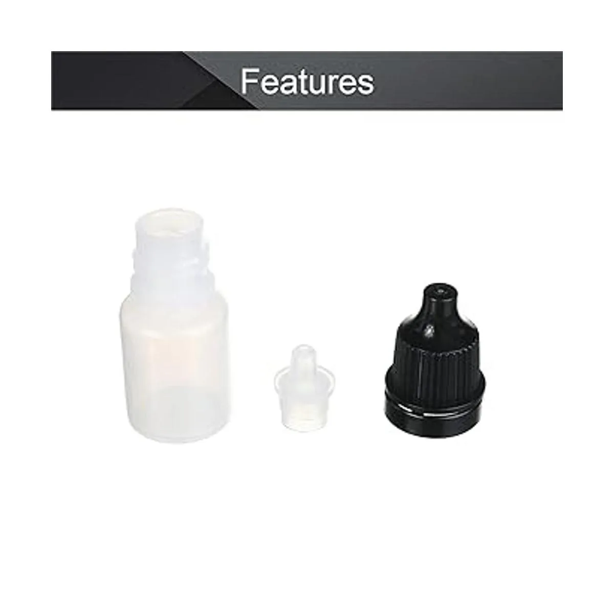 Othmro PE botella cuentagotas translúcida 0.2 fl oz_3