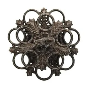 Sungmor Soporte de huevos de hierro fundido resistente_2