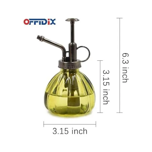 OFFIDIX Plant Mister botella de cristal con rociador para_2