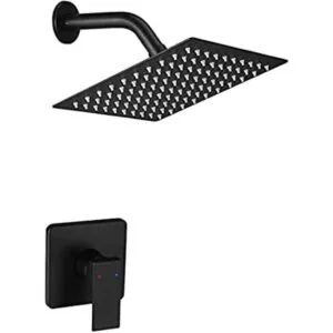 JingGang Juego completo de grifos de ducha de lluvia de