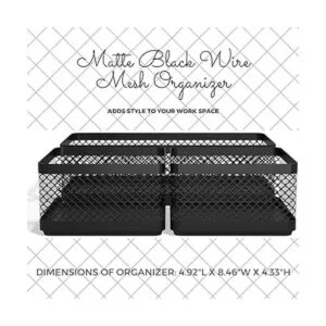 1InTheOffice Mesh Collection Bandeja organizadora de_5