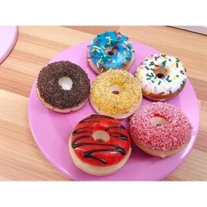 GiftExpress 6 donas de juguete artificiales realistas_2