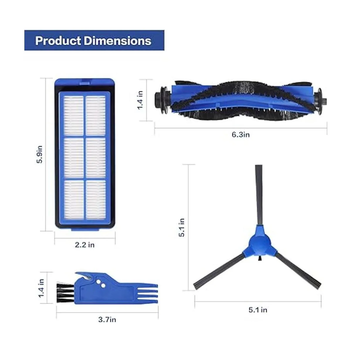 LesinaVac Piezas de repuesto para aspiradora híbrida Eufy_2