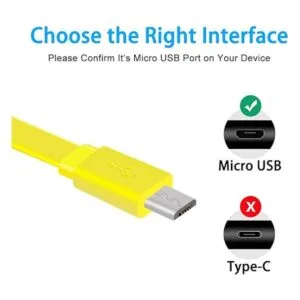 Cable de carga de 2 piezas para Logitech UE Boom Bluetooth_3