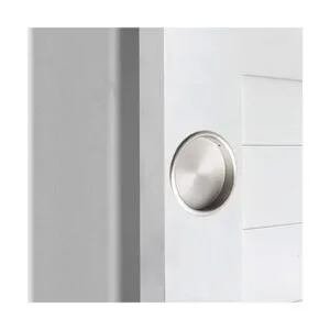 6 tiradores de dedo para puerta de armario níquel_5