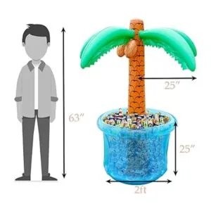 PARENTSWELL Enfriador inflable de palmeras de 63 pulgadas_5