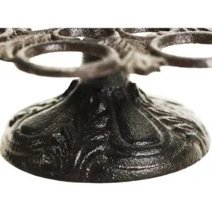 Sungmor Soporte de huevos de hierro fundido resistente_6