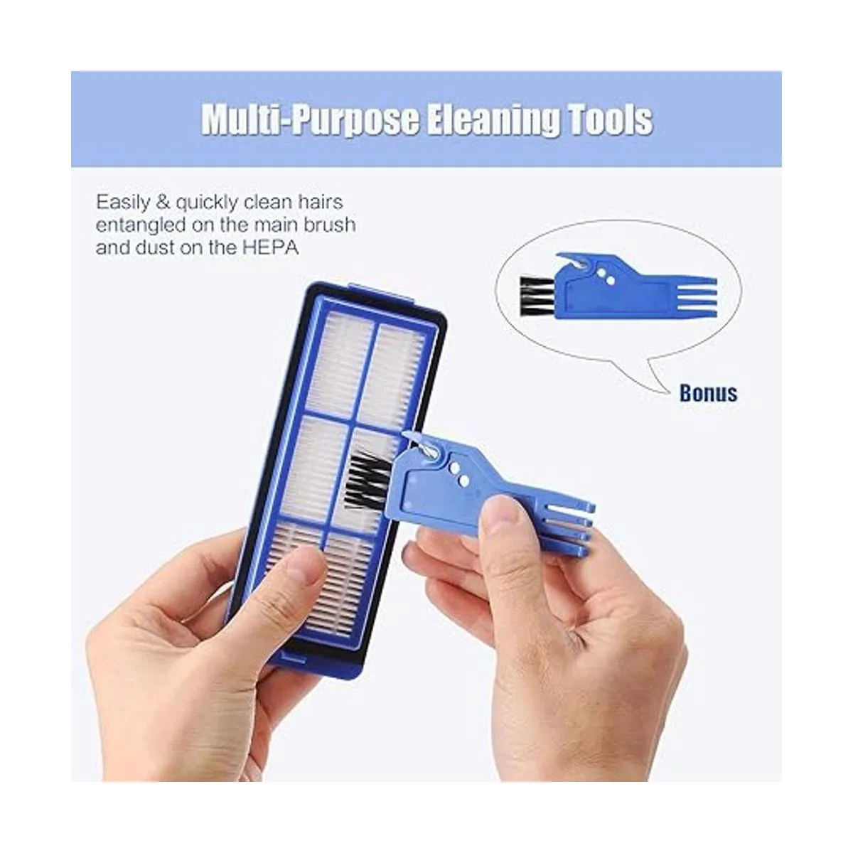 LesinaVac Piezas de repuesto para aspiradora híbrida Eufy_5