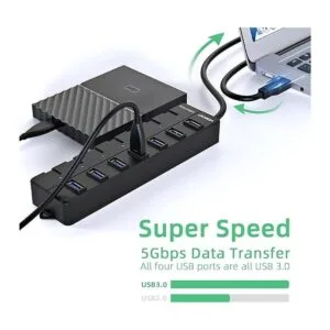 Concentrador USB concentrador USB de 7 puertos divisor_3