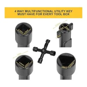 Llave de medidor de agua de 12 pulgadas mango en T de_4