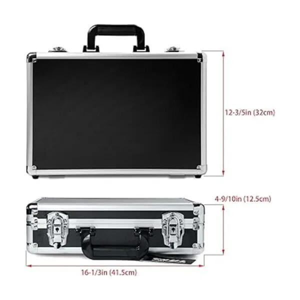 HUL Caja de aluminio de dos tonos de 16 pulgadas con_2