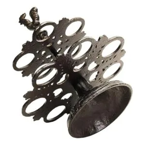 Sungmor Soporte de huevos de hierro fundido resistente_3