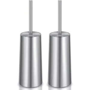 IXO Cepillo y soporte de inodoro paquete de 2 cepillos de