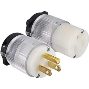 Miady Extremos de cable de extensión iluminados 15