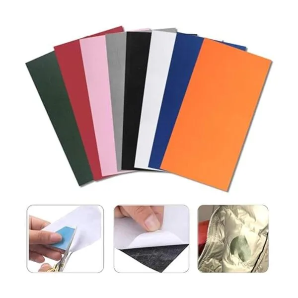 ACKLLR 8 parches de reparación autoadhesivos con papel de