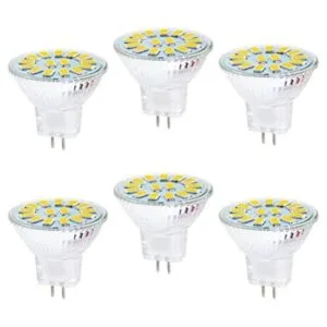 Lxcom Iluminación LED MR11 Bombilla de 6 Pack de 5 W LED