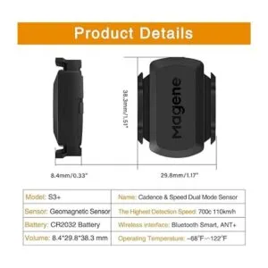 Magene Sensor de velocidadcadencia para uso al aire_6
