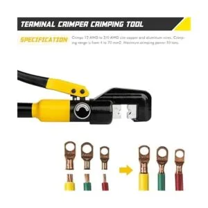 Juego de herramientas de crimpadora manual hidráulica de_3