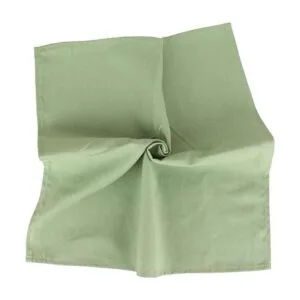 INFEI Juego de 12 servilletas de tela de mezcla de algodón_4