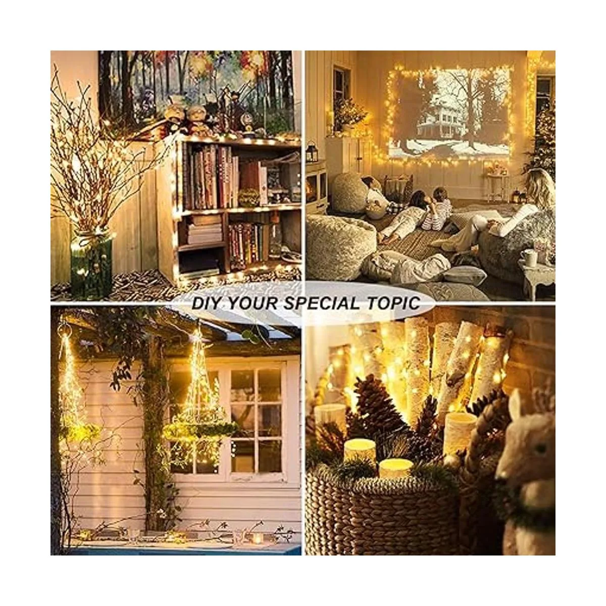 MUMUXI Fairy Lights with Remote Control Set of 2 33 Ft_4