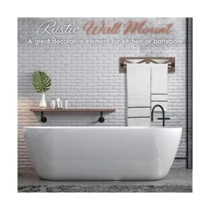 Autumn Alley toallero rústico de puerta de granero la