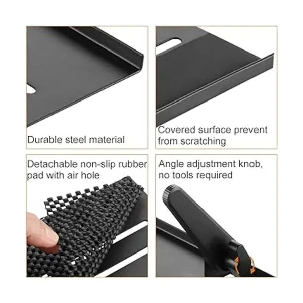 Bracwiser Estante superior de TV sin taladro de 24_4