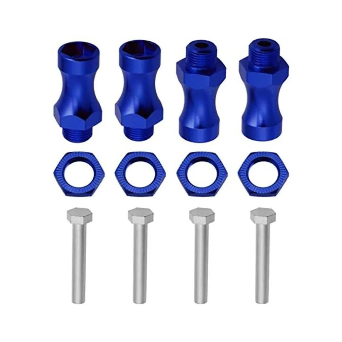 Hobbypark 4 unidades de tuercas hexagonales de 0.472 in_1