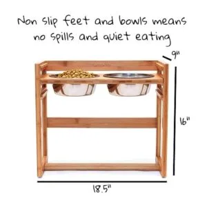 Pawfect Pet Cuencos elevados para perros grandes altura_6