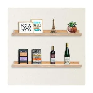 Azsky Estantería flotante para pared estante de pared_5