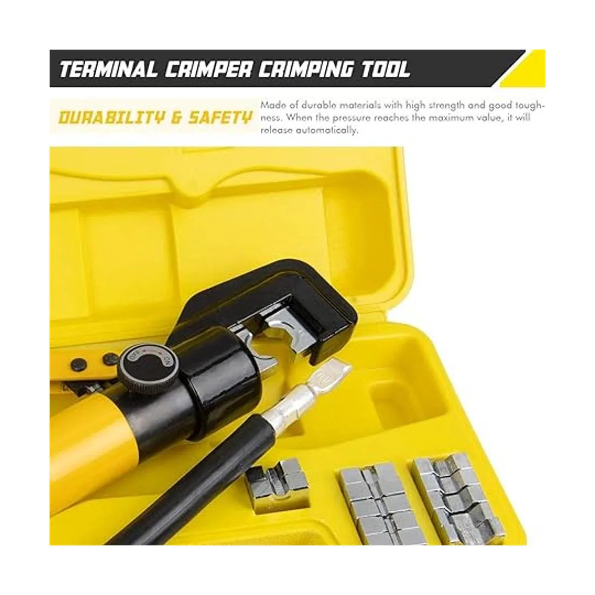 Juego de herramientas de crimpadora manual hidráulica de_2