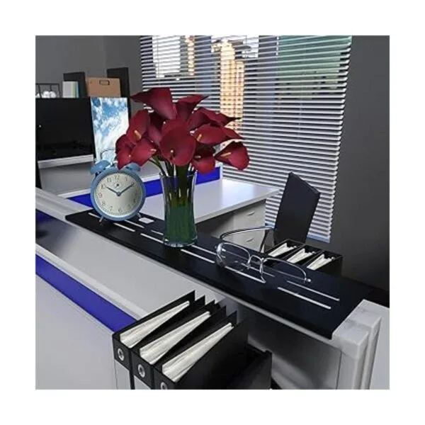 Bracwiser Estante superior de TV sin taladro de 24_6