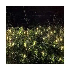 150 luces de Navidad de color blanco cálido con_4