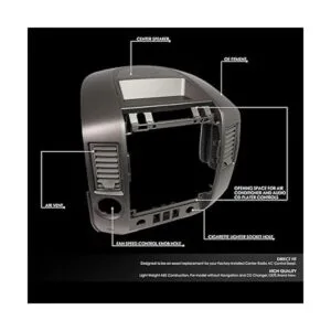 DNA Motoring ZTLY0146 Bisel envolvente de ventilación de_2