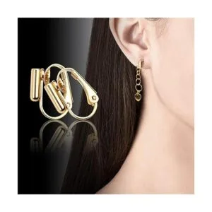 12 piezas de clip pendientes convertidor componentes para