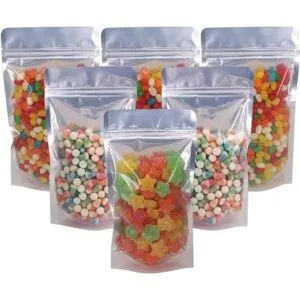 Belinlen Paquete de 100 bolsas de pie de 5.5 x 10_1
