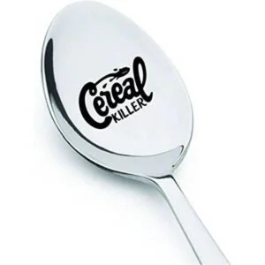 Cucharas para matar cereales Divertido regalo de Navidad_1