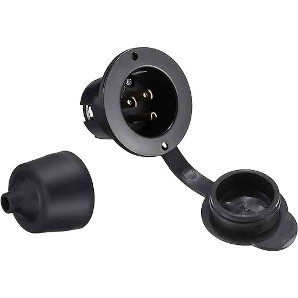 Miady Entrada con brida de 15 amperios 125 V NEMA 515 RV_6