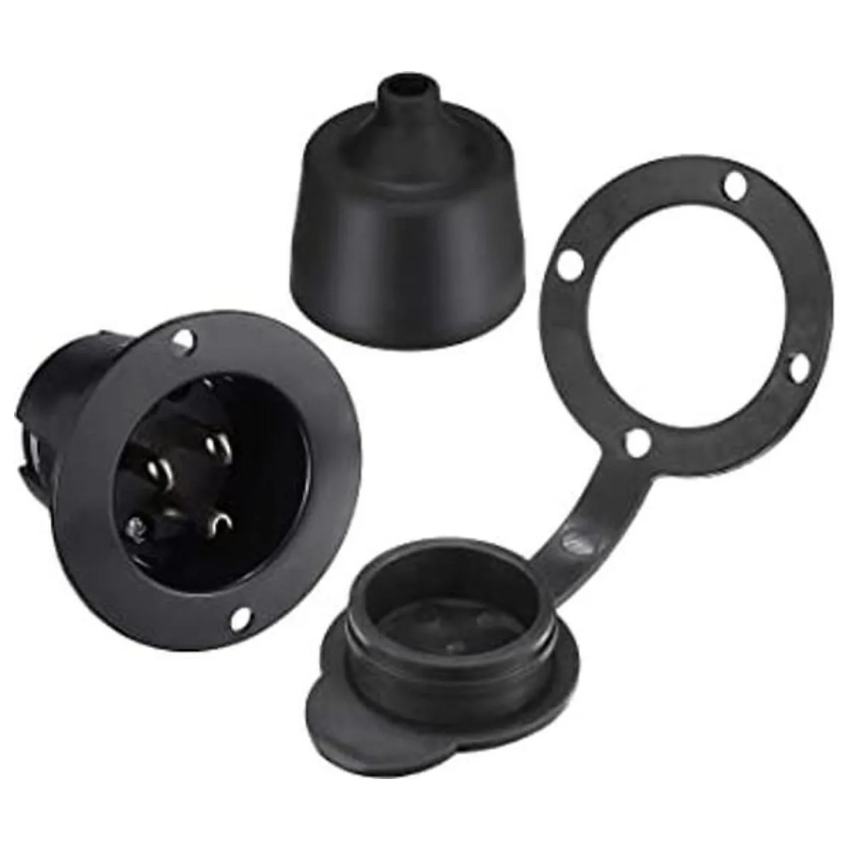 Miady Entrada con brida de 15 amperios 125 V NEMA 515 RV_1