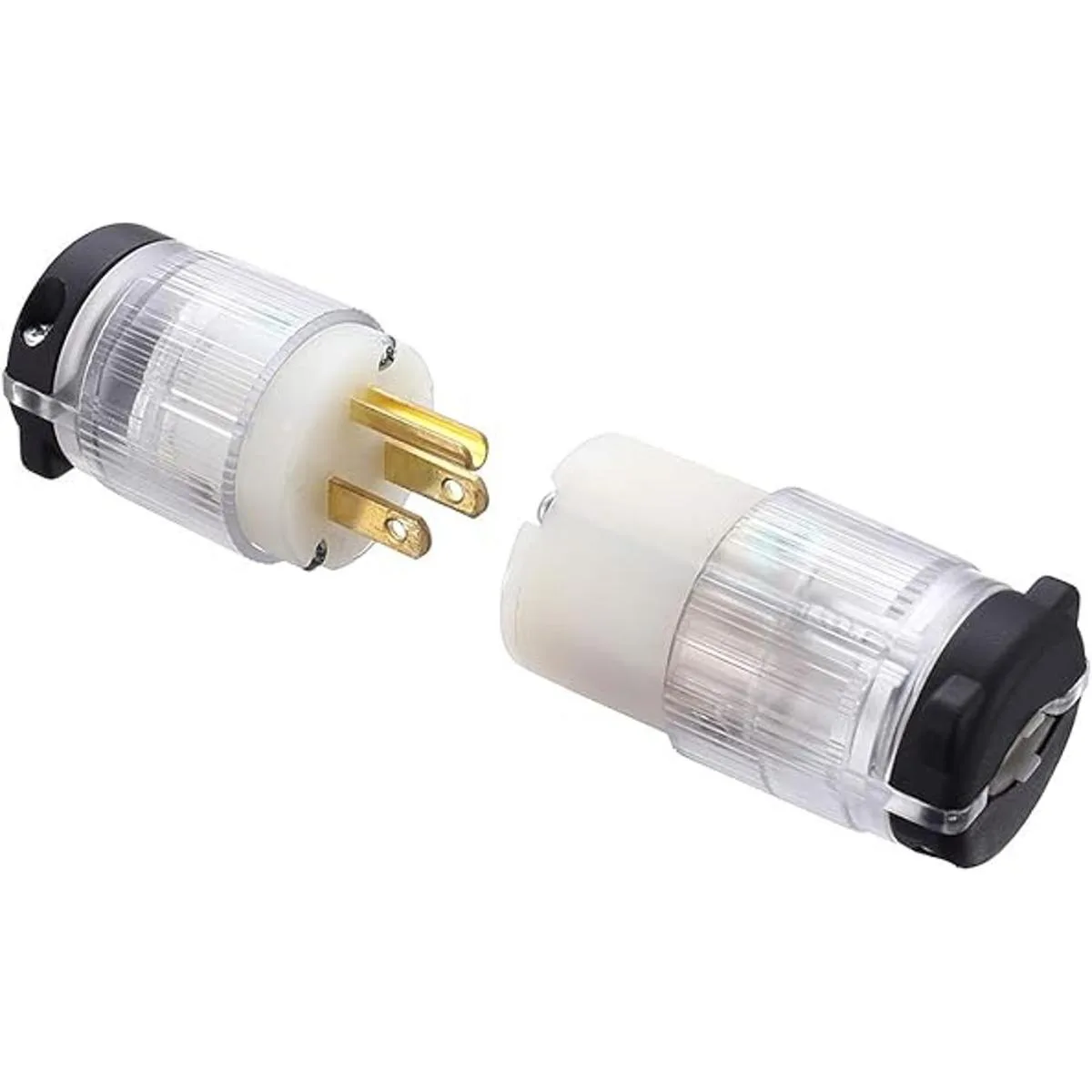 Miady Extremos de cable de extensión iluminados 15