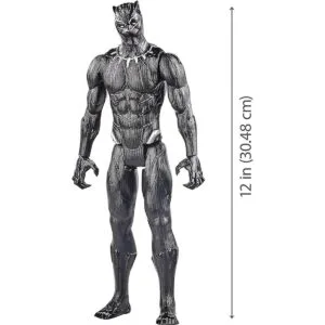 Titan Hero Series Black Panther Figura de acción de 11.8_2