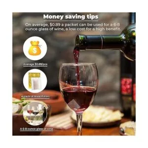 Allinko filtros de vino elimina el tanino sulfito e