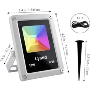 Lysed Luces de paisaje de color 10 W de baja tensión 12 V