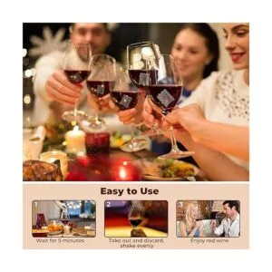 Allinko filtros de vino elimina el tanino sulfito e